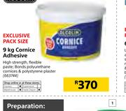 Alcolin 9Kg Cornice Adhesive