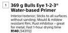 Zinsser 369g Bulls Eye 1-2-3 Water Based Primer
