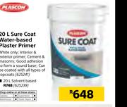 Plascon 20Ltr Sure Coat Solvent Based Plaster Primer