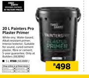 Fired Earth 5Ltr Painters Pro Plaster Primer
