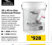 Fired Earth 5Ltr All In One Undercoat Primer
