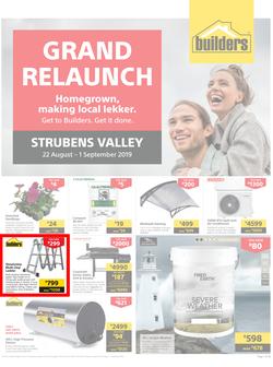 Builders Strubens Valley : Grand Relaunch (22 Aug - 1 Sept 2019), page 1