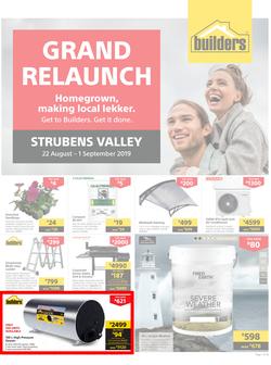 Builders Strubens Valley : Grand Relaunch (22 Aug - 1 Sept 2019), page 1