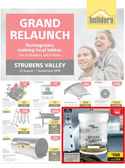 Builders Strubens Valley : Grand Relaunch (22 Aug - 1 Sept 2019), page 1