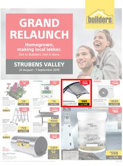 Builders Strubens Valley : Grand Relaunch (22 Aug - 1 Sept 2019), page 1