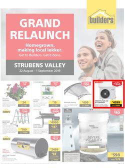 Builders Strubens Valley : Grand Relaunch (22 Aug - 1 Sept 2019), page 1