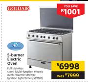 Goldair 5-Burner Electric Oven