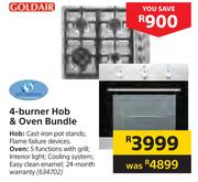 Goldair 4-Burner Hob & Oven Bundle