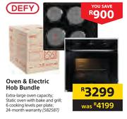 Defy Oven & Electric Hob Bundle