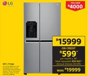 LG 601L Fridge