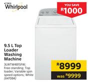 Whirlpool 9.5L Top Loader Washing Machine 3LWTW4815FW