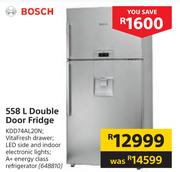 Bosch 558L Double Door Fridge KDD74AL20N