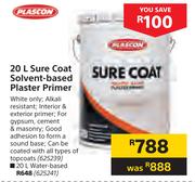 Plascon Sure Coat Solvent Based Plaster Primer-20Ltr