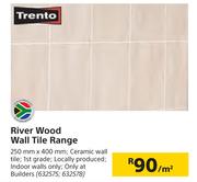 Trento River Wood Wall Tile Range 250mmX400mm-Per Sqm