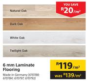 6mm Laminate Flooring-Per Sqm