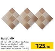 Rustix Mix 45mmX45mm-Pk