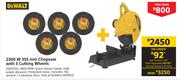 Dewalt 2300W 355mm Chopsaw With 5 Cutting Wheels DZ87ZOV