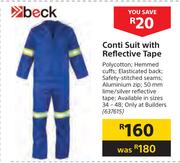 Beck Conti Suit With Reflective Tape