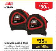 Ross 5m Measuring Tape-Each