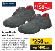 Sabre Boots And Shoes-Per Pair