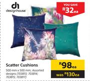 Design House Scatter Cushions 500mm X 500mm-Each