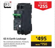 CBI 63 A Earth Leakage