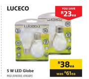 Luceco 5W LED Globe-Each