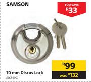 Samson 70mm Discus Lock