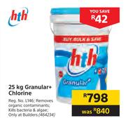 hth 25kg Granular + Chlorine