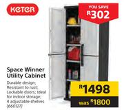 Keter Space Winner Utility Cabinet