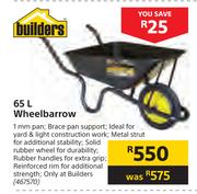 Builders 65L Wheelbarrow