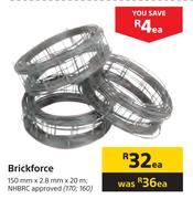 Brickforce NHBRC Approved 150mm x 2.8mm x 20m-Each