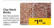 Clay Stock Bricks-Each