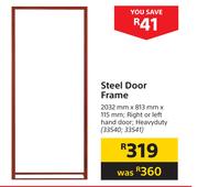 Steel Door Frame 2032mm x 813mm