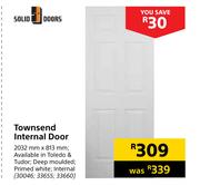 Solid Doors Townsemd Internal Door-2032mm X 813mm