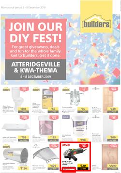 Builders Superstore Atteridgeville & Kwa-Thema : Join Our DIY Fest! (5 Dec - 8 Dec 2019), page 1