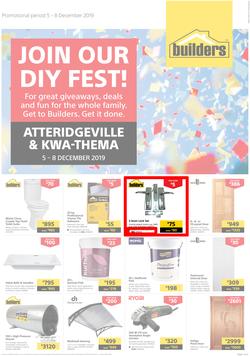 Builders Superstore Atteridgeville & Kwa-Thema : Join Our DIY Fest! (5 Dec - 8 Dec 2019), page 1