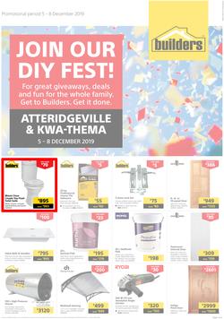 Builders Superstore Atteridgeville & Kwa-Thema : Join Our DIY Fest! (5 Dec - 8 Dec 2019), page 1