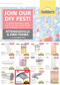 Builders Superstore Atteridgeville & Kwa-Thema : Join Our DIY Fest! (5 Dec - 8 Dec 2019), page 1