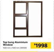 Top Hung Aluminium Window 1500mm X 1500mm