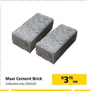 Maxi Cement Brick-Each