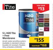 5Ltr H20 Tite + Free Membrane