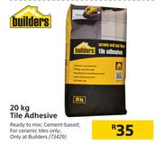 Builders 20kg Tile Adhesive