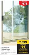 Aluminium Sliding Door 1800mm x 2100mm