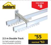 Builders 2.5m Double Track
