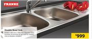 Franke Double Bowl Sink