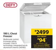 Defy 190Ltr Chest Freezer