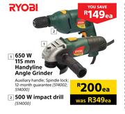 Ryobi 500W Impact Drill