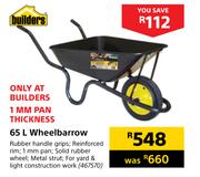 Builders 65Ltr Wheelbarrow 