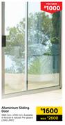 Aluminium Sliding Door 1800 mm x 2100 mm